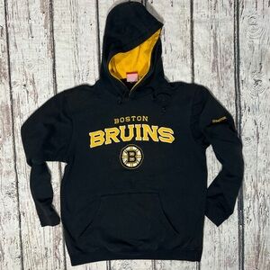 Boston Bruins NHL Hockey Reebok Stitched Hoodie Sweatshirt